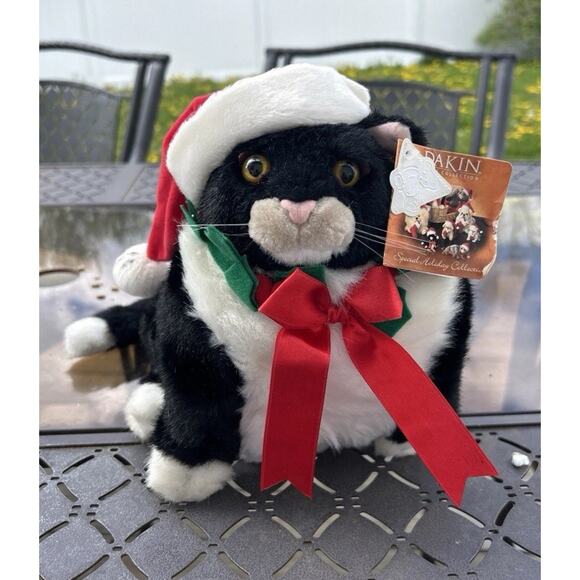 Dakin Pets Big Daddy Chubby Cat Plush Stuffed Animal Christmas Realistic - Picture 1 of 7